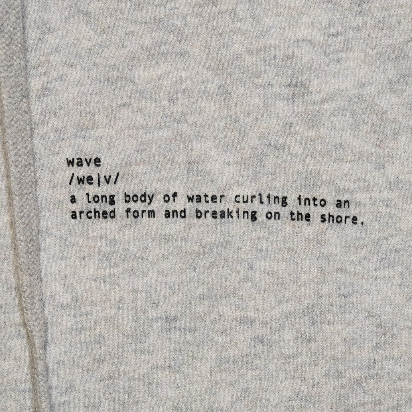 Great Waves Hoodie | Hellgrau (Ash)