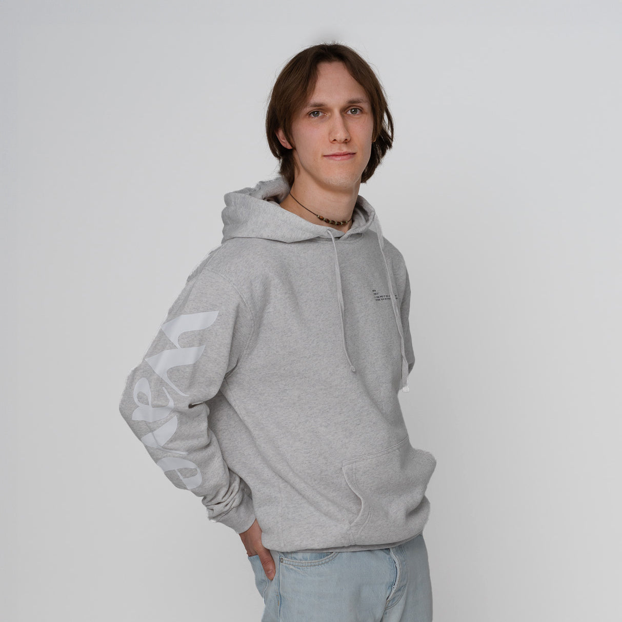Great Waves Hoodie | Light grey (Ash)