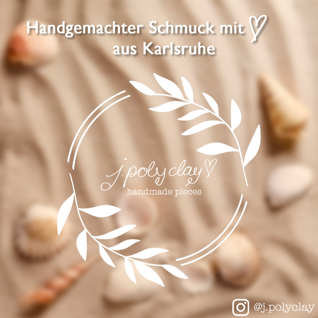 Ocean Coral Ohrringe by J.polyclay x Wave Club | Limited Edition