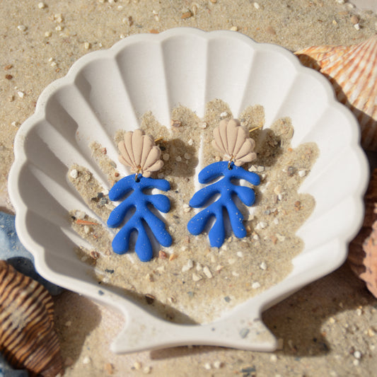 Ocean Coral Ohrringe by J.polyclay x Wave Club | Limited Edition