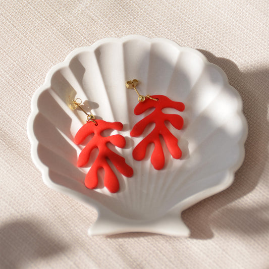 Sunset Coral Ohrringe by J.polyclay x Wave Club | Limited Edition
